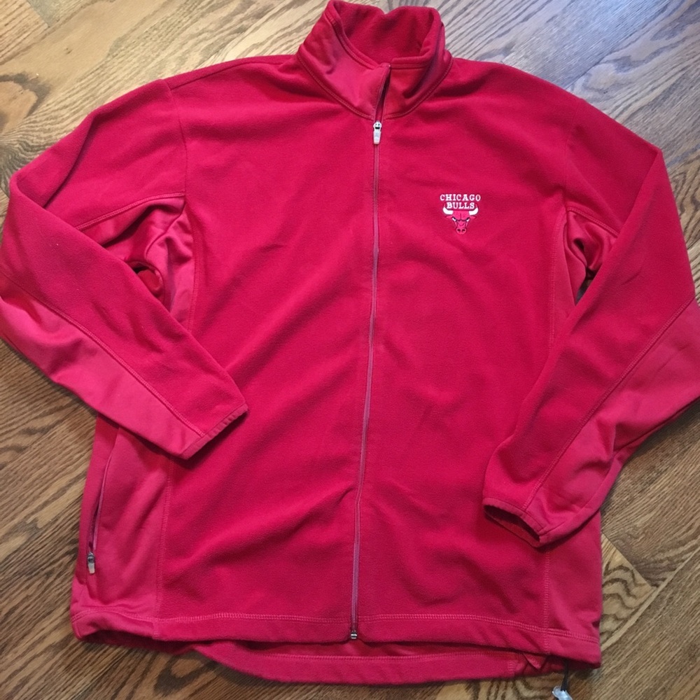 CHICAGO BULLS fleece size large